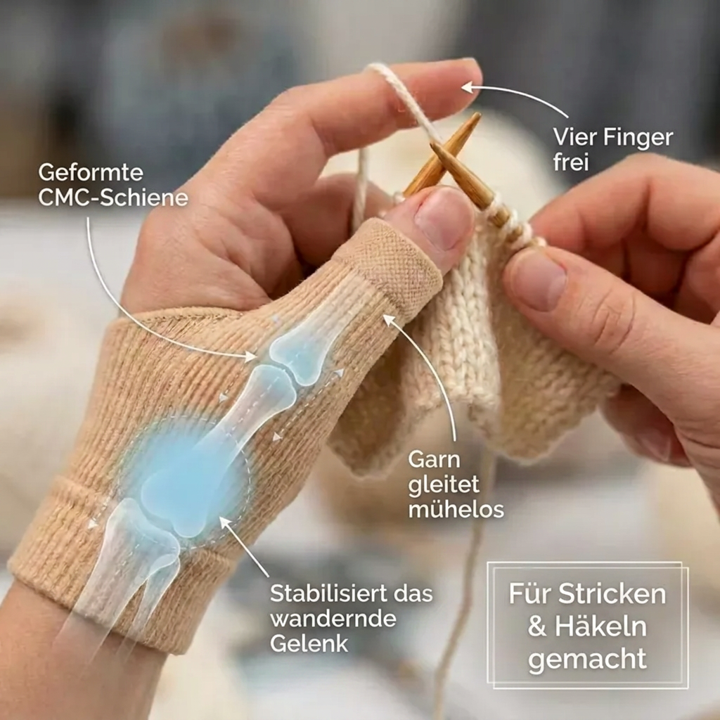 HandZauber Daumenstütze am Daumenansatz, alle Finger bleiben frei